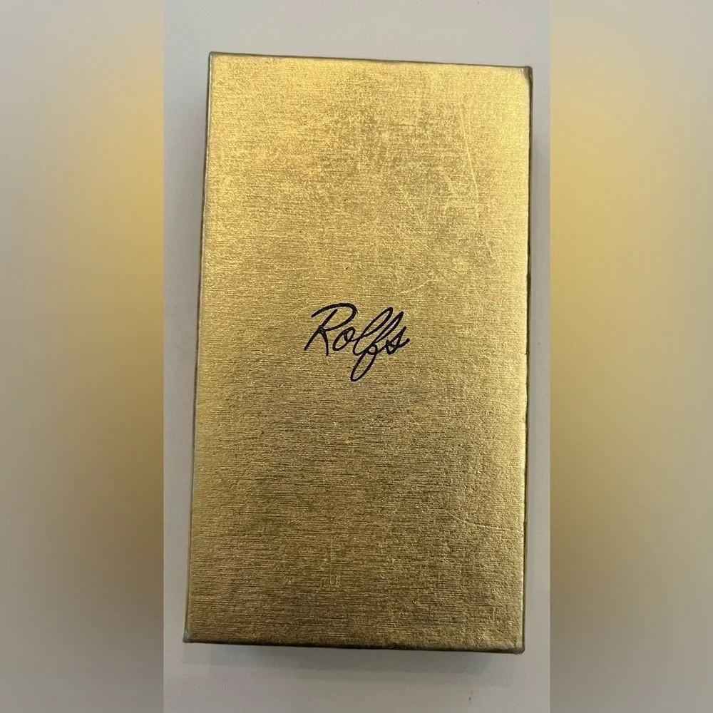 Vintage Rolf’s genuine pigskin billfold in original box